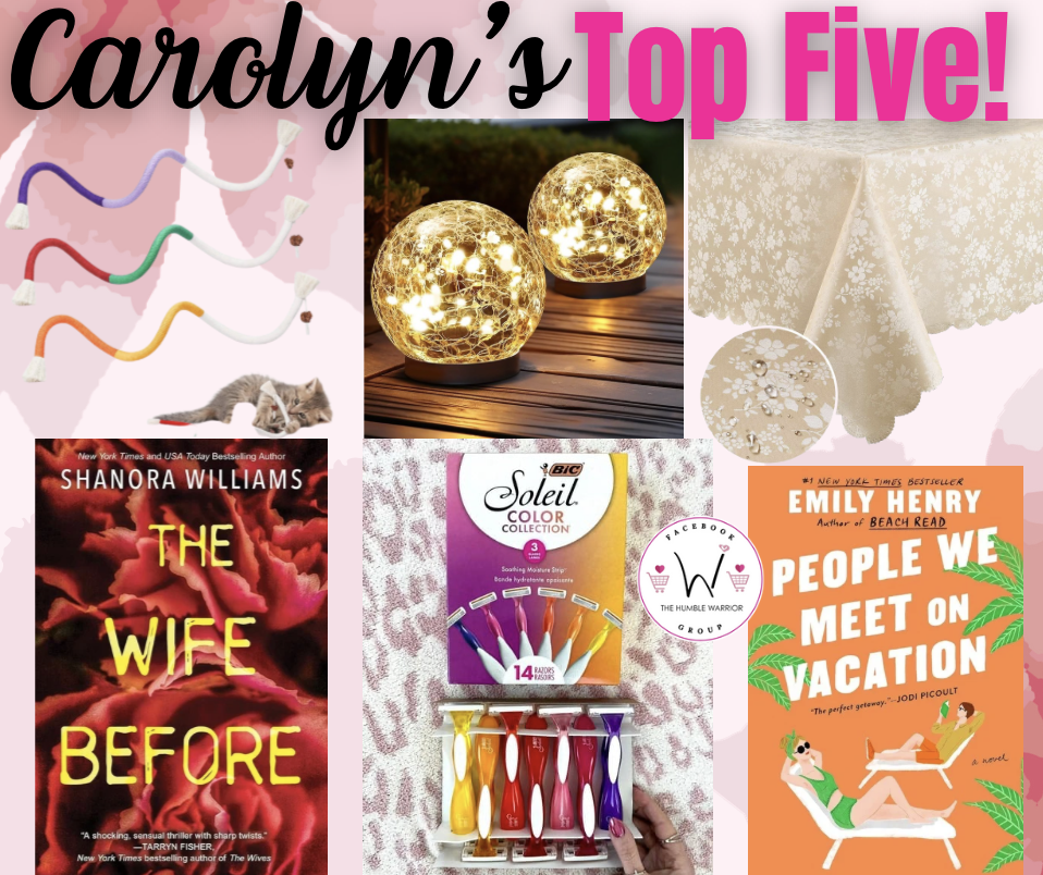 Carolyn’s Top Five!